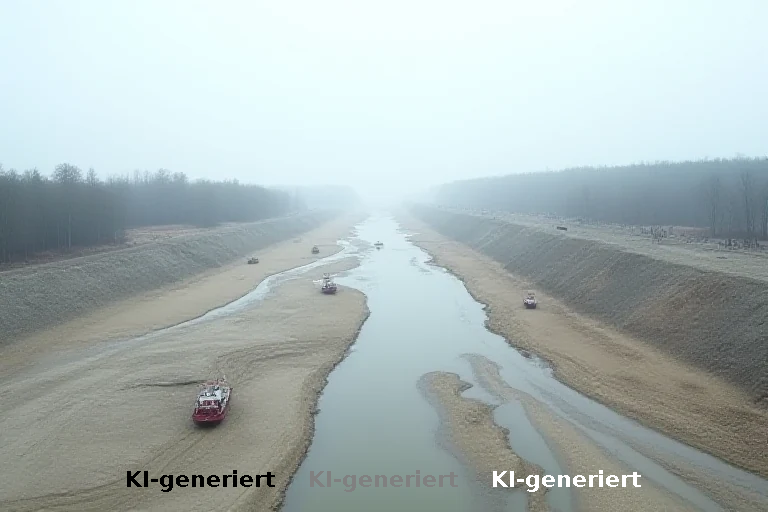 Niedrigwasser zwingt Bundesländer zu Ausnahmen beim Lkw-Fahrverbot