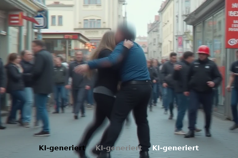Nördlingen: Betrunkener missbraucht Polizistin als Schutzschild bei Imbissstreit