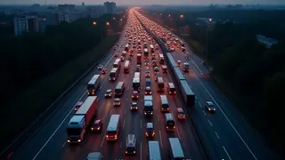 Norddeutsche Autobahnen: Stau-Chaos am Ferienende überlastet Verkehrsinfrastruktur