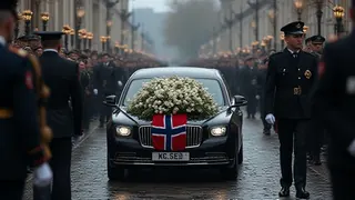 Norwegen: Verurteilter Prinzessin-Sohn nimmt trotz Haft an König-Beisetzung teil