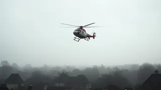 Norwegischer Rettungshubschrauber über Lünen: Irrtum oder Notwendigkeit?
