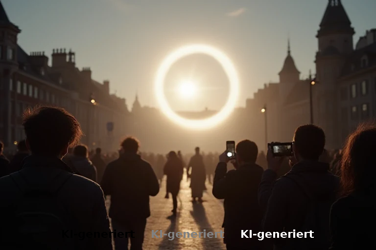 Nostalgie als Aufmacher: Lokalpresse wirbt mit Sonnenfinsternis-Aktion