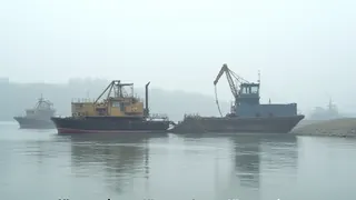Notfallmaßnahmen in Rumänien: Dredging und Pumpen sichern Nuklearanlage am Donau-Ufer