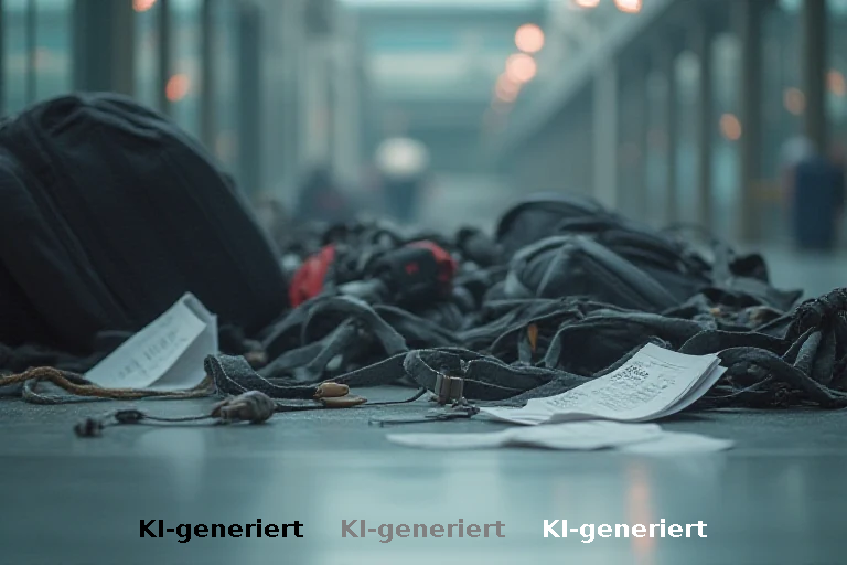 Nürnberger Flughafen: Konflikt in der Warteschlange eskaliert zu Massenschlägerei