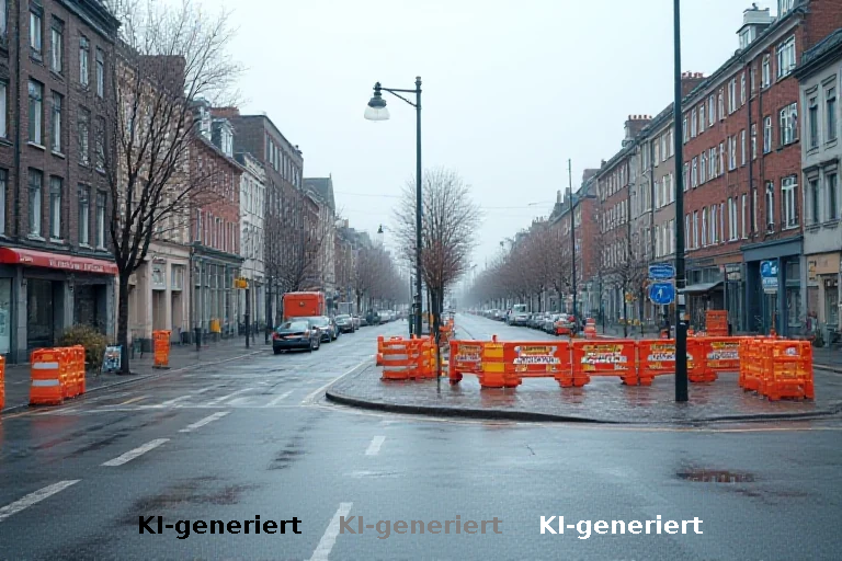 Osterstraße: Lange Baustelle für Fernwärme endet bald