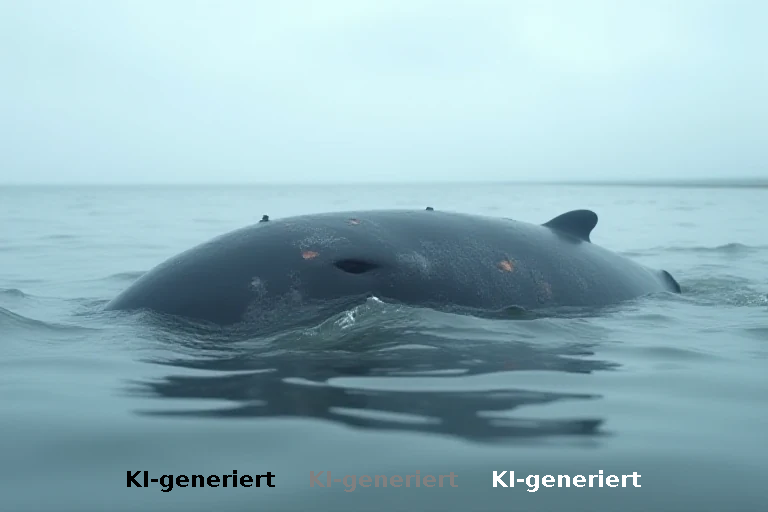 Ostsee-Wal in Not: Hautschäden durch Süßwasserstress und die Suche nach dem Rückweg