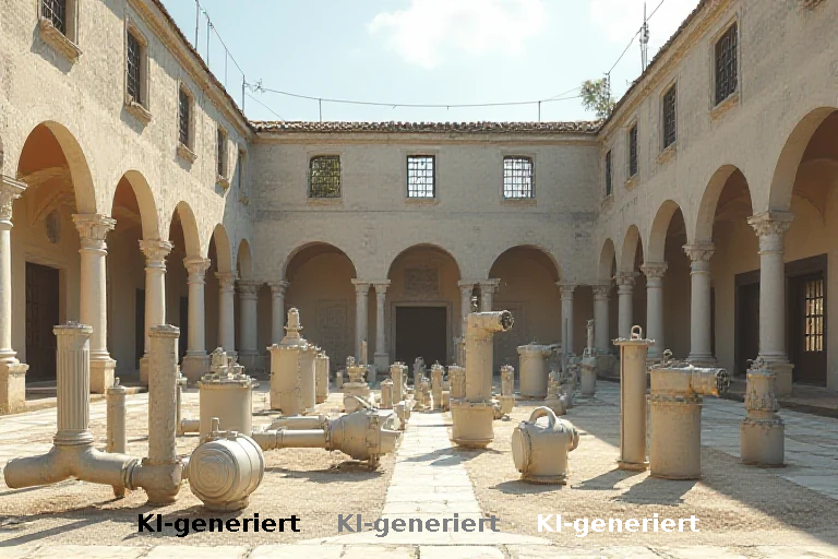 Ottmar Hörls Baumarkt-Aesthetik: Subversion im Klosterhof