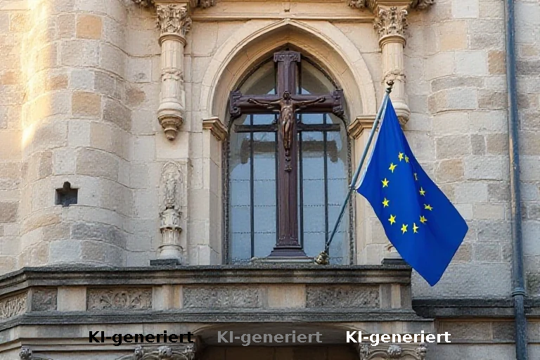 Papst und Macron betonen in Metz europäische Einheit und Rechtsstaatlichkeit