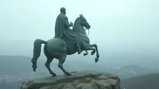 Patrioten stellen Sobieski-Statue auf dem Kahlenberg auf