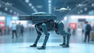 Peking zeigt auf Verteidigungsmesse bewaffnete Roboter und Drohnen