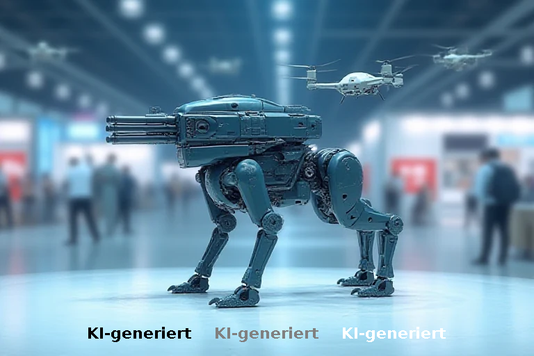 Peking zeigt auf Verteidigungsmesse bewaffnete Roboter und Drohnen
