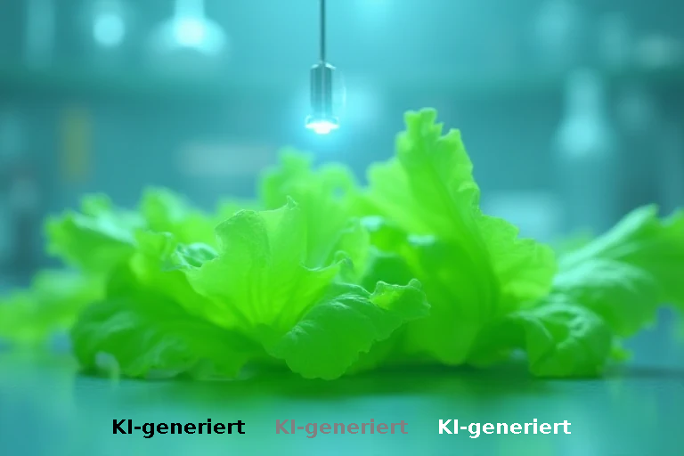 Pflanzen als Fleischfabriken: Genkanone erzeugt Schwein-Protein im Salat