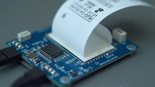 Physische Datenvisualisierung: Wochenbericht auf Thermopapier statt digitaler Oberfläche