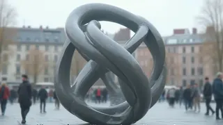 Polemik gegen den unrettbaren Westen: EU-Skulptur und psychologische Abwertung der Gesellschaft