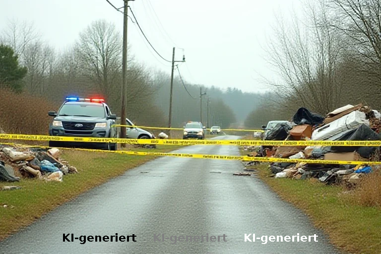 Polizei Rain ermittelt nach illegaler Entsorgung von Sperrmüll im Landkreis