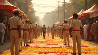 Polizeiaufstockung in Kochi: Präsenz als Antwort auf das Onam-Fest