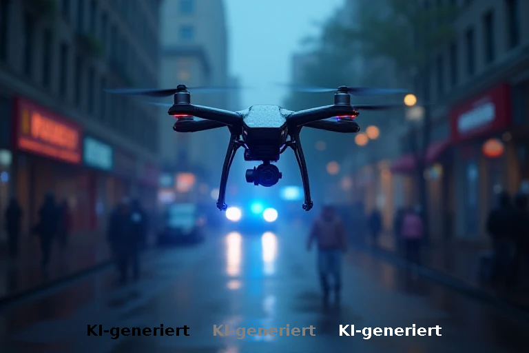 Polizeidrohnen als Frühwarnsystem: Technologie beschleunigt die Verfolgung von Ladendieben