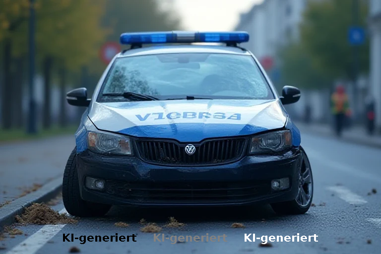 Polizeieinsatz endet in Frontalcrash: Vier Verletzte und Drogenverdacht
