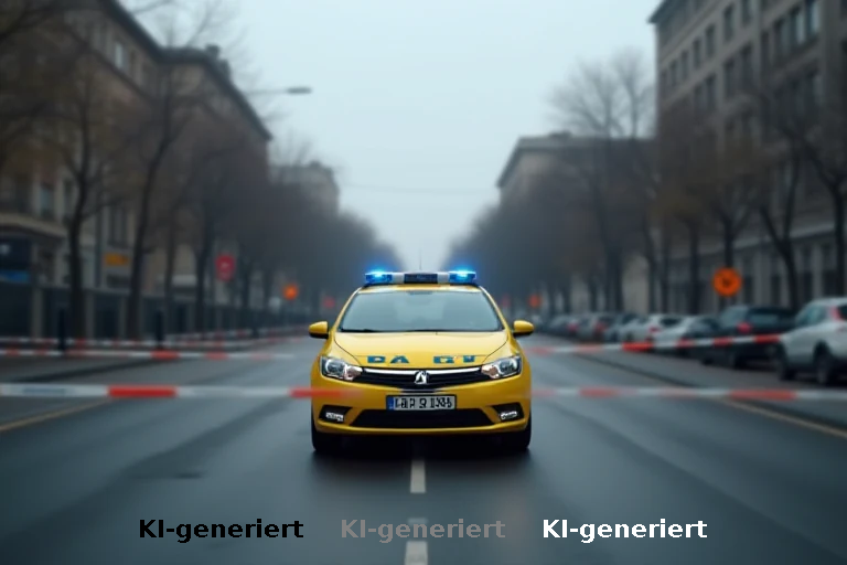 Polizeieinsatz in Berlin: Schreckschusswaffe löst Geiselnahme-Simulation aus
