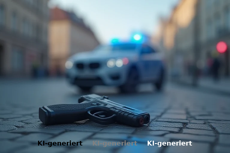 Polizeieinsatz in Dachau: Warnschüsse nach Bedrohung mit täuschend echter Spielzeugpistole