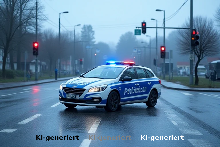 Polizeifahrzeug verursacht Unfall in Aurich: Beamter fährt bei Rot über Kreuzung