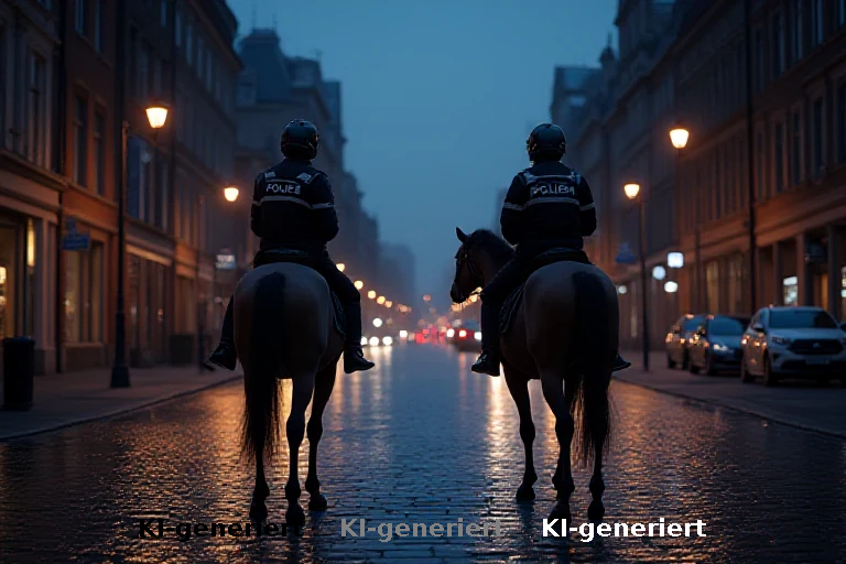 Polizeireiter in Hamburg: Sparzwang trifft auf Bürgerprotest