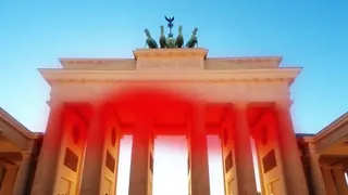 Polnische Nowa Nadzieja erinnert mit Gedenkaktion am Brandenburger Tor an den Warschauer Aufstand