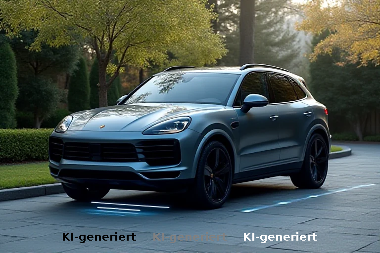 Porsche kündigt kabelloses Laden für den Cayenne Electric an