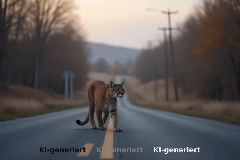 Prädatoren als Verkehrssicherer: Wie Pumas das Unfallgeschehen beeinflussen