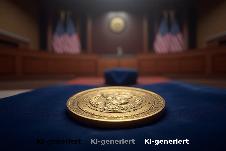 Präsident Trump überreicht Raumfahrtorden und kündigt neue Akademie an