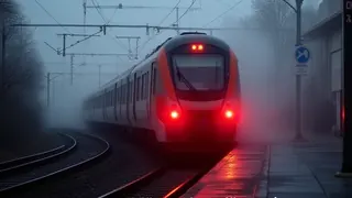 Präzises Eingreifen verhindert Unglück: Lokführer stoppt Zug rechtzeitig nach Angriff auf Bahnsteig