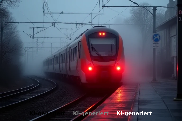Präzises Eingreifen verhindert Unglück: Lokführer stoppt Zug rechtzeitig nach Angriff auf Bahnsteig