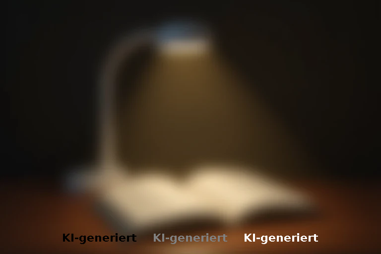 Präzises Leselicht mit flexibler Anpassung und langer Akkulaufzeit