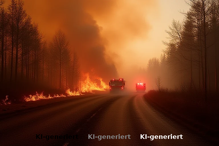Proaktiver Schutz in Monschau: Stadt warnt vor Waldbrand und organisiert Evakuierungsvorbereitungen