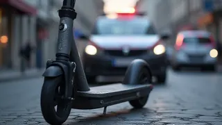 Promille-Exzess und illegale Modifikation: Lübecker E-Scooter-Fahrer in Unfallschleife
