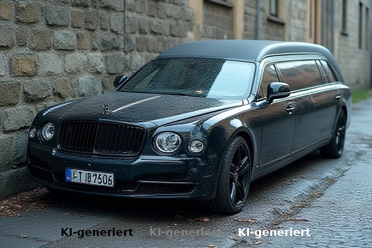 Promille-Gipfel und Fluchtversuch: Luxuslimousine prallt in Lüneburg gegen Mauer