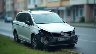 Promille-Wert von 2,9: Fahrer verlässt Fahrbahn und rammt Pkw