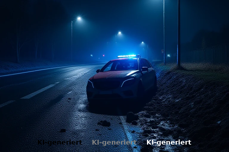 Promillewert von 2,4: Alkohol am Steuer endet im Straßengraben