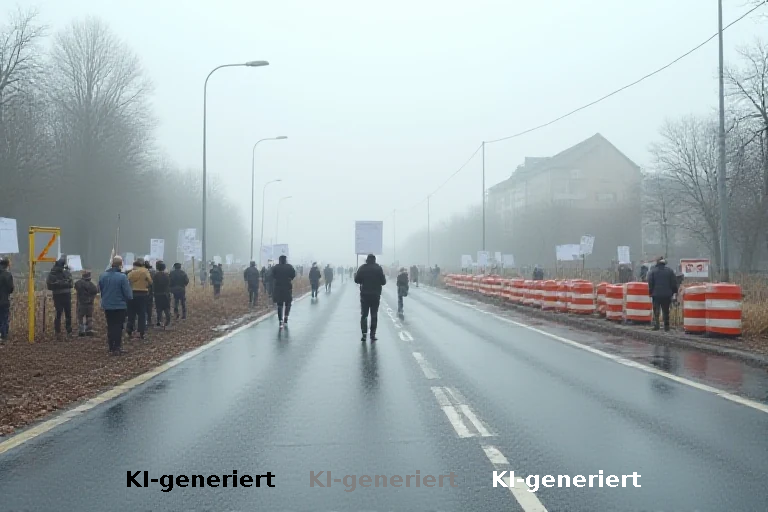Protest in Oberbayern: Bürgerinitiative und Politiker fordern Ende des B2-Ausbaus