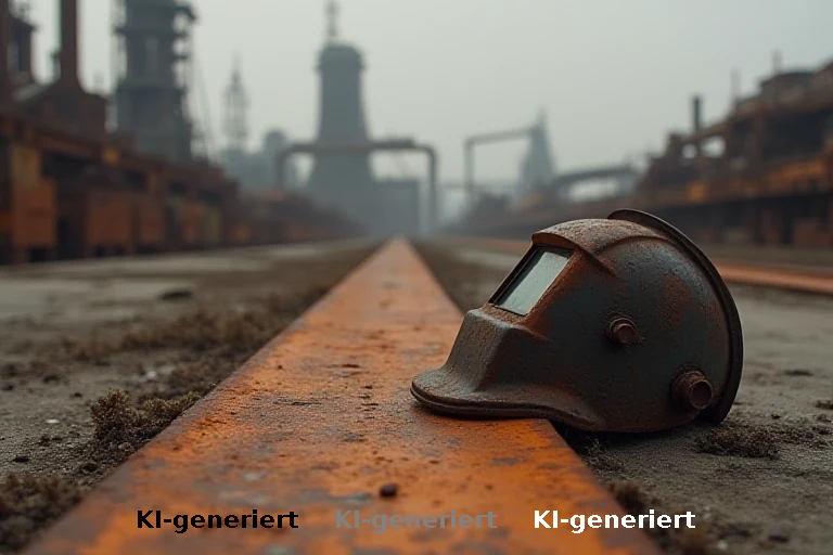 IG Metall demonstriert gegen Krisenbelastung in der Stahlindustrie