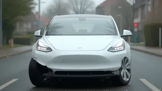Psychotische Krise im Tesla: Gewalttat und Unfall in Baden-Württemberg