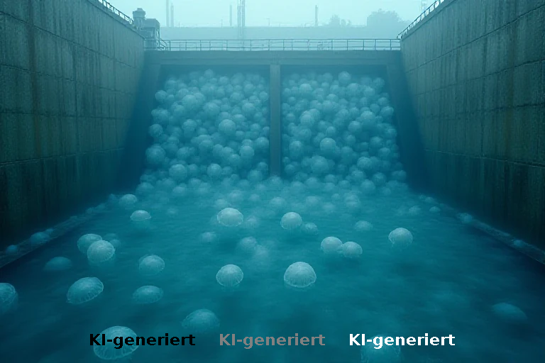Qualleninvasion zwingt französischen Atomkraftwerk zu Teilstopp