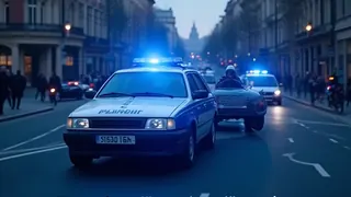 Raser ohne Lizenz: Polizei stoppt flüchtenden Mann nach gefährlicher Verfolgungsjagd in Berlin