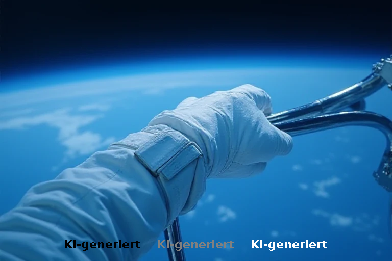 Raumfahrer Menon und Adenot führen Außenbordaktivität an ISS durch