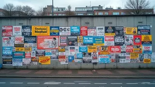 Rechtliche Hürden verhindern Plakat-Obergrenze in Treptow-Köpenick