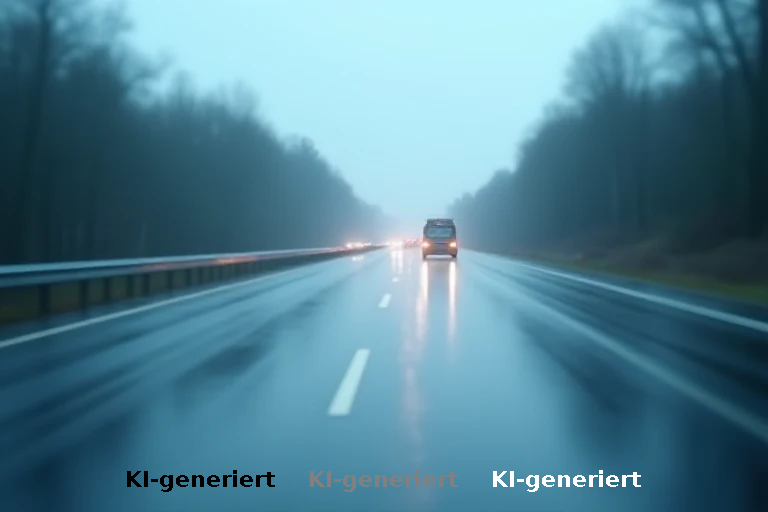Regen und zu schnelles Fahren: A7 nach Unfall mit Schwerverletzten wieder offen