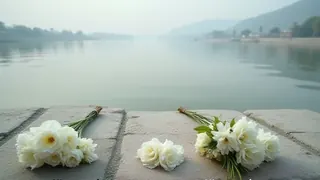 Religiöse Gedenkfeier in Haridwar für Opfer der nepalesischen Überschwemmungen
