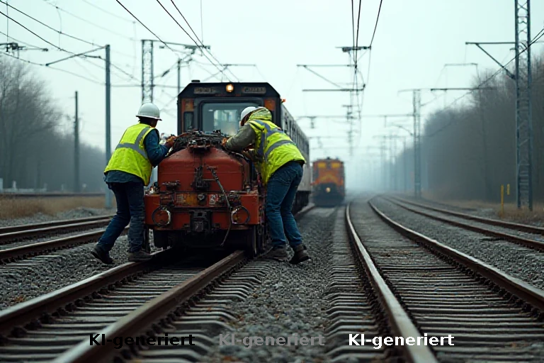 Reparaturarbeiten an der Ulm-Memmingen-Strecke führen zu erheblichen Verkehrsbehinderungen