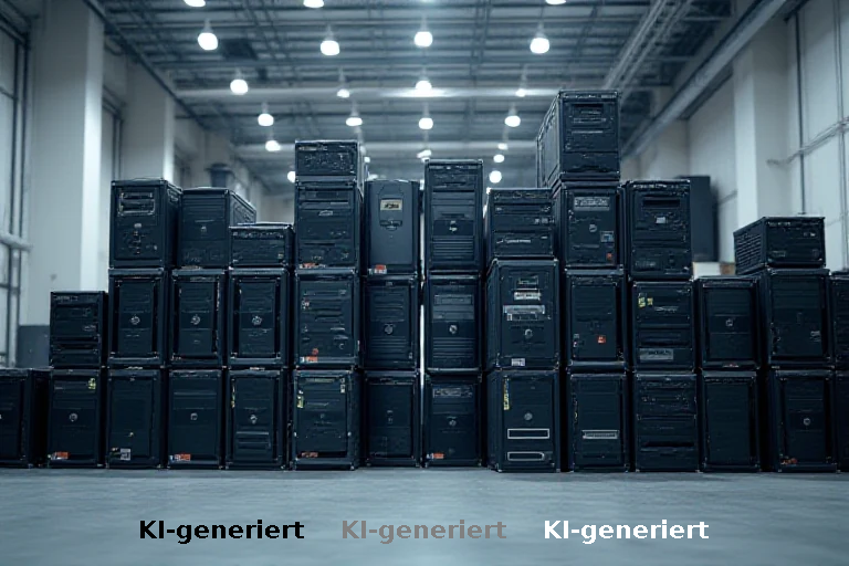 Ressourcenschonung durch Wiederverwendung: 1,5 Tonnen funktionsfähiger IT-Hardware aus Österreich