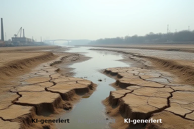 Rhein-Trockenheit lähmt Logistik und belastet die Wirtschaft